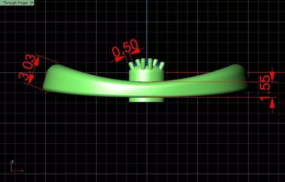 Half-set Jewelry model - Nexus for Her 3D print model_13