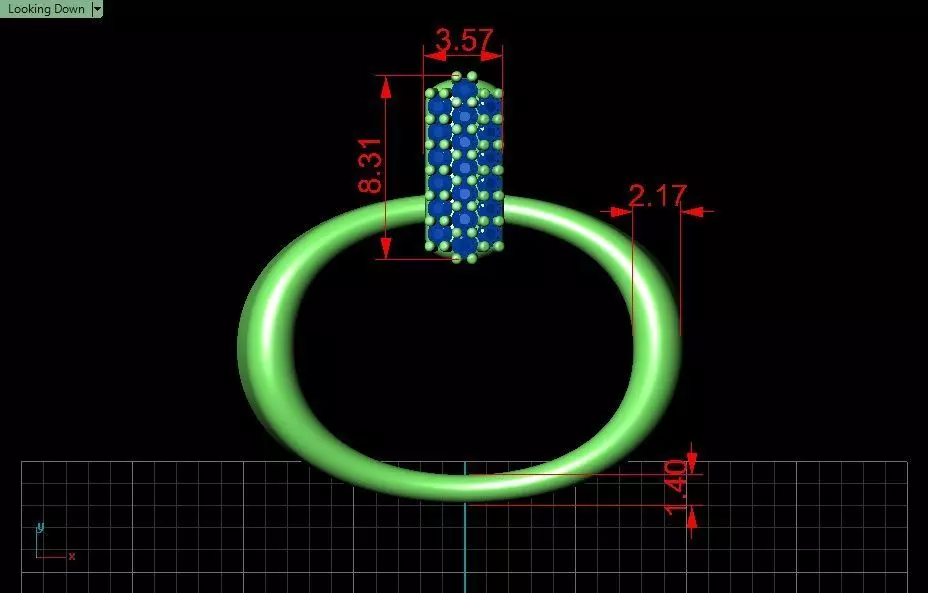 Half-set Jewelry model - Nexus for Her 3D print model_9