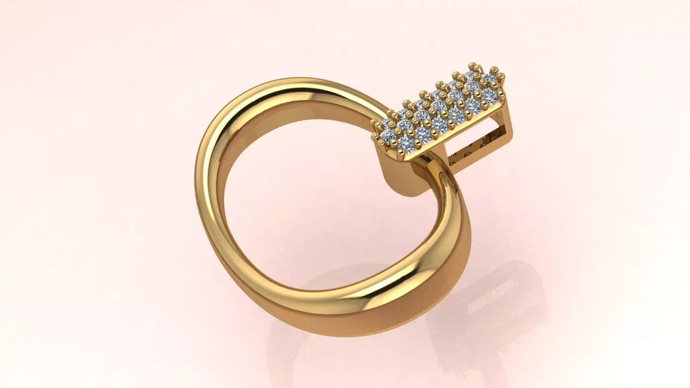 Half-set Jewelry model - Nexus for Her 3D print model_23