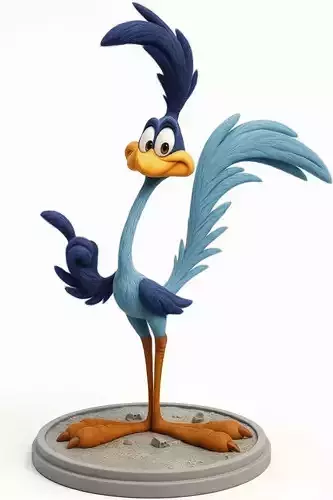 Road Runner Looney Tunes STL ready to 3D pirnt and DIY