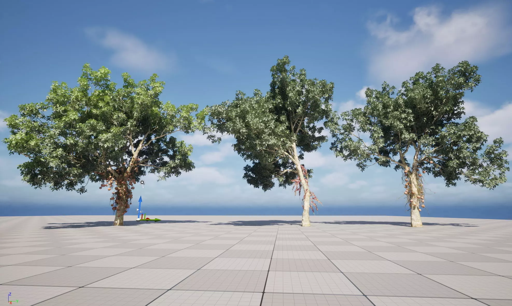 Wind UE5 Plants - Low-poly 3D model_2