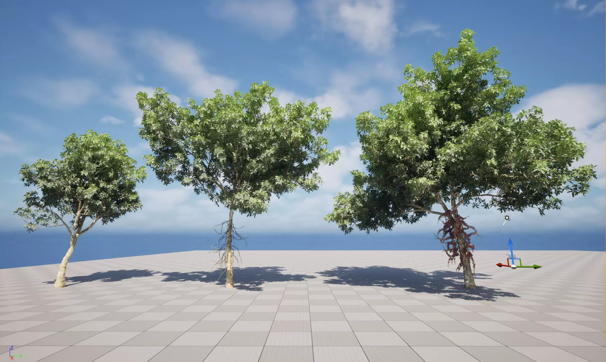 Wind UE5 Plants - Low-poly 3D model_1