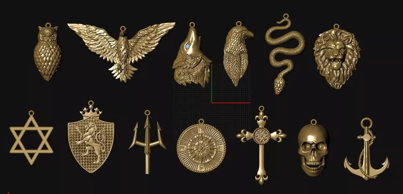 zbrush models 3D print model_0