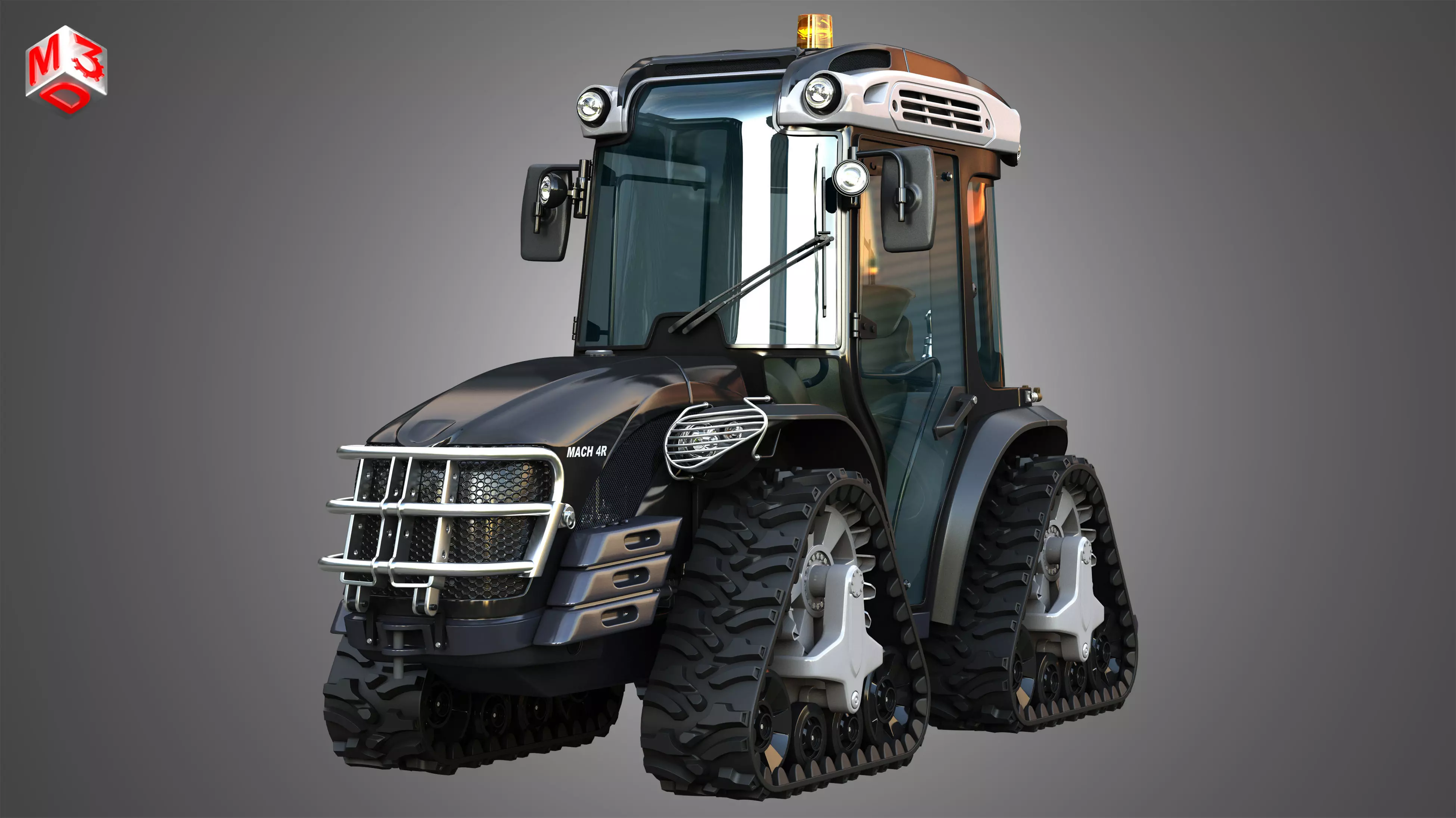 MACH 4 Tractor 3D model_12