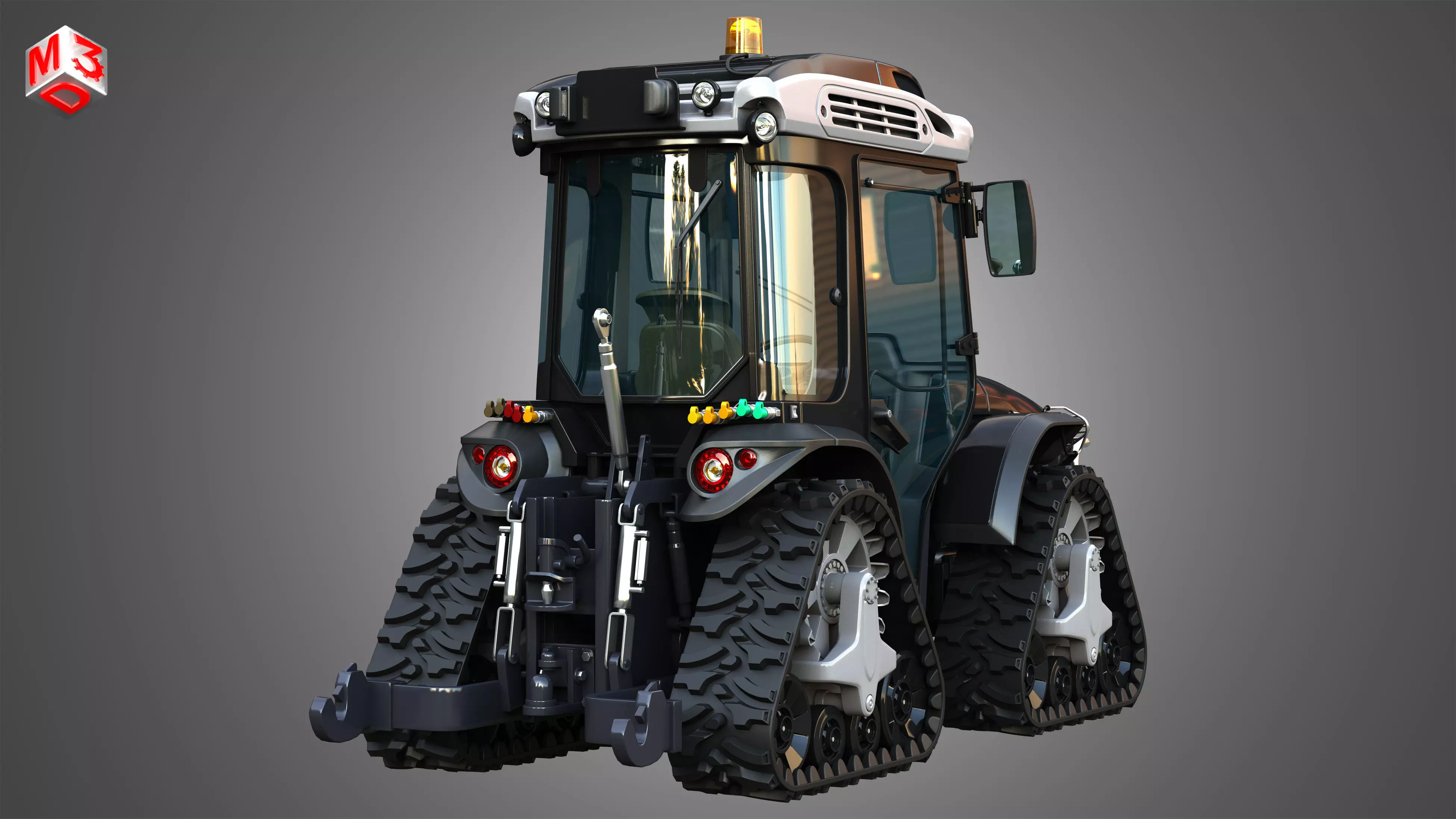 MACH 4 Tractor 3D model_13