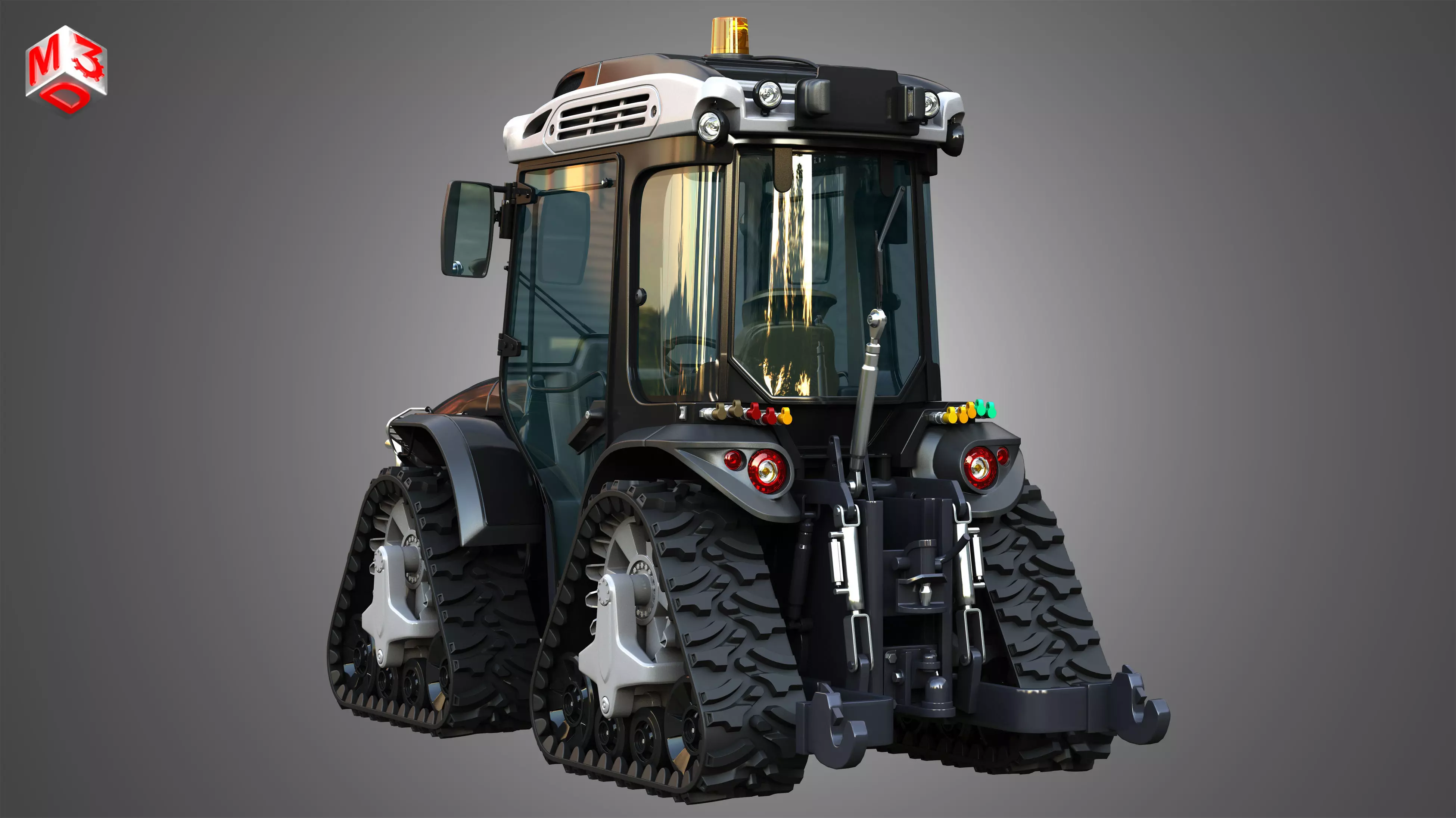 MACH 4 Tractor 3D model_15