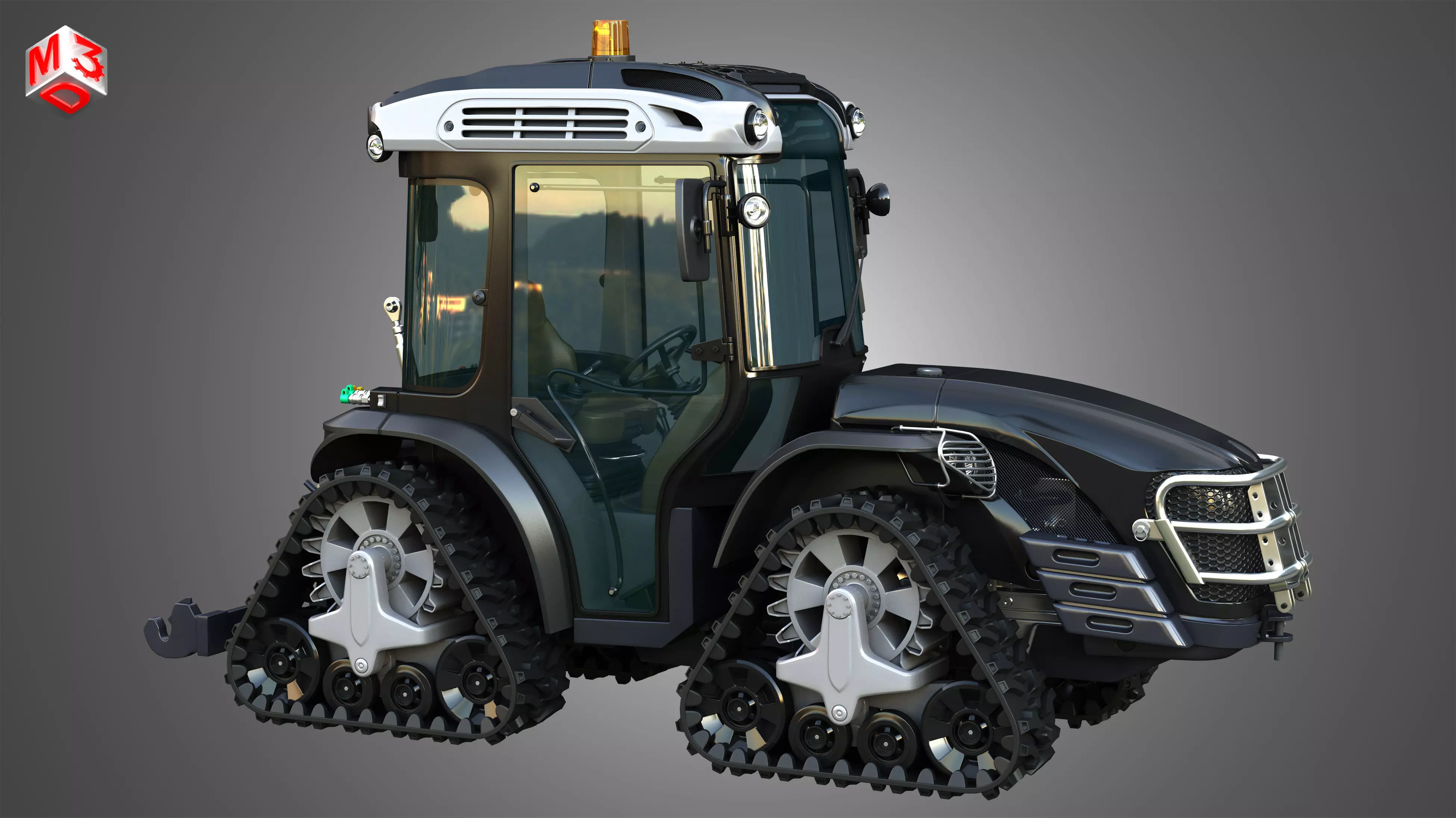 MACH 4 Tractor 3D model_18