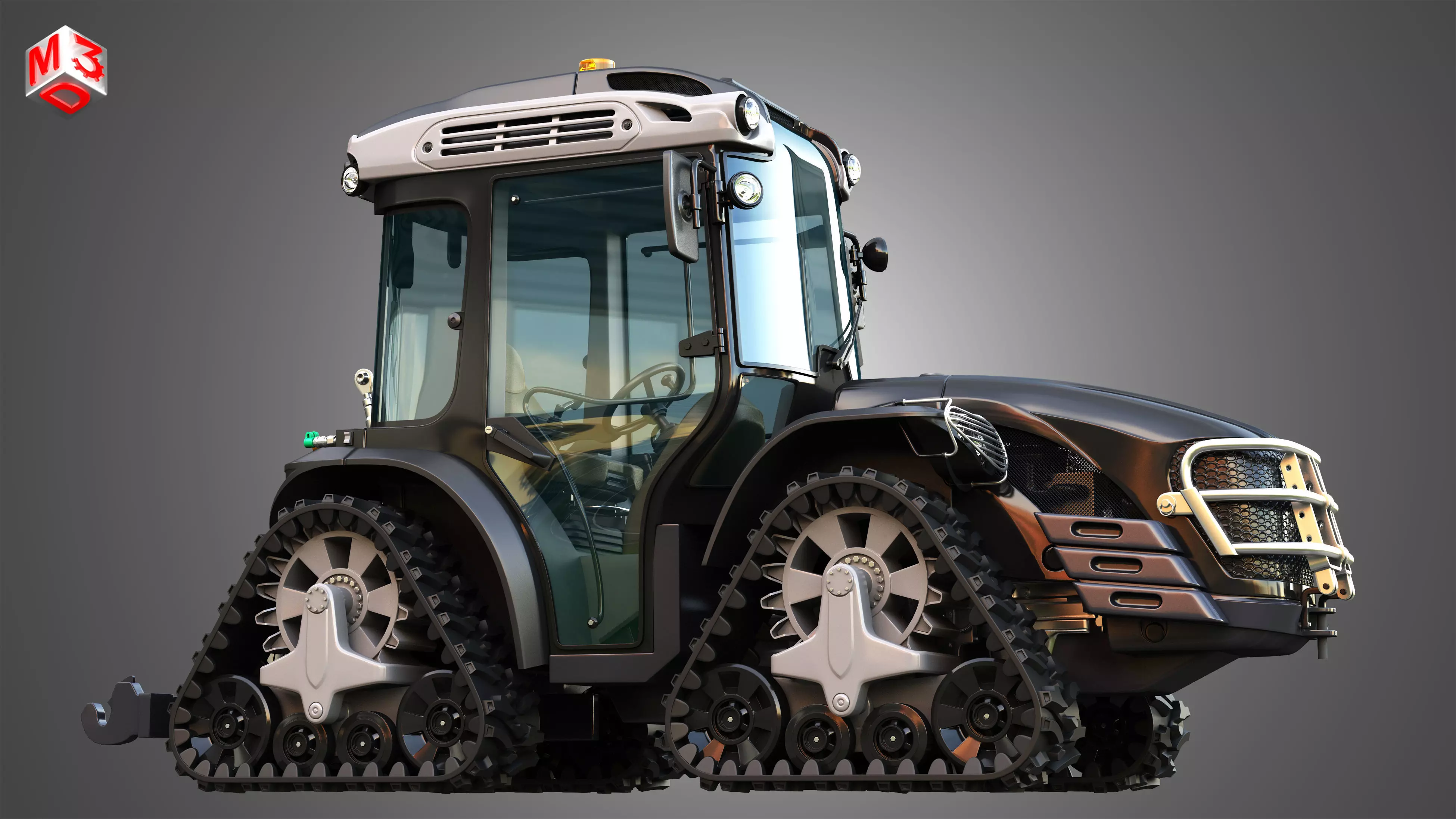 MACH 4 Tractor 3D model_10