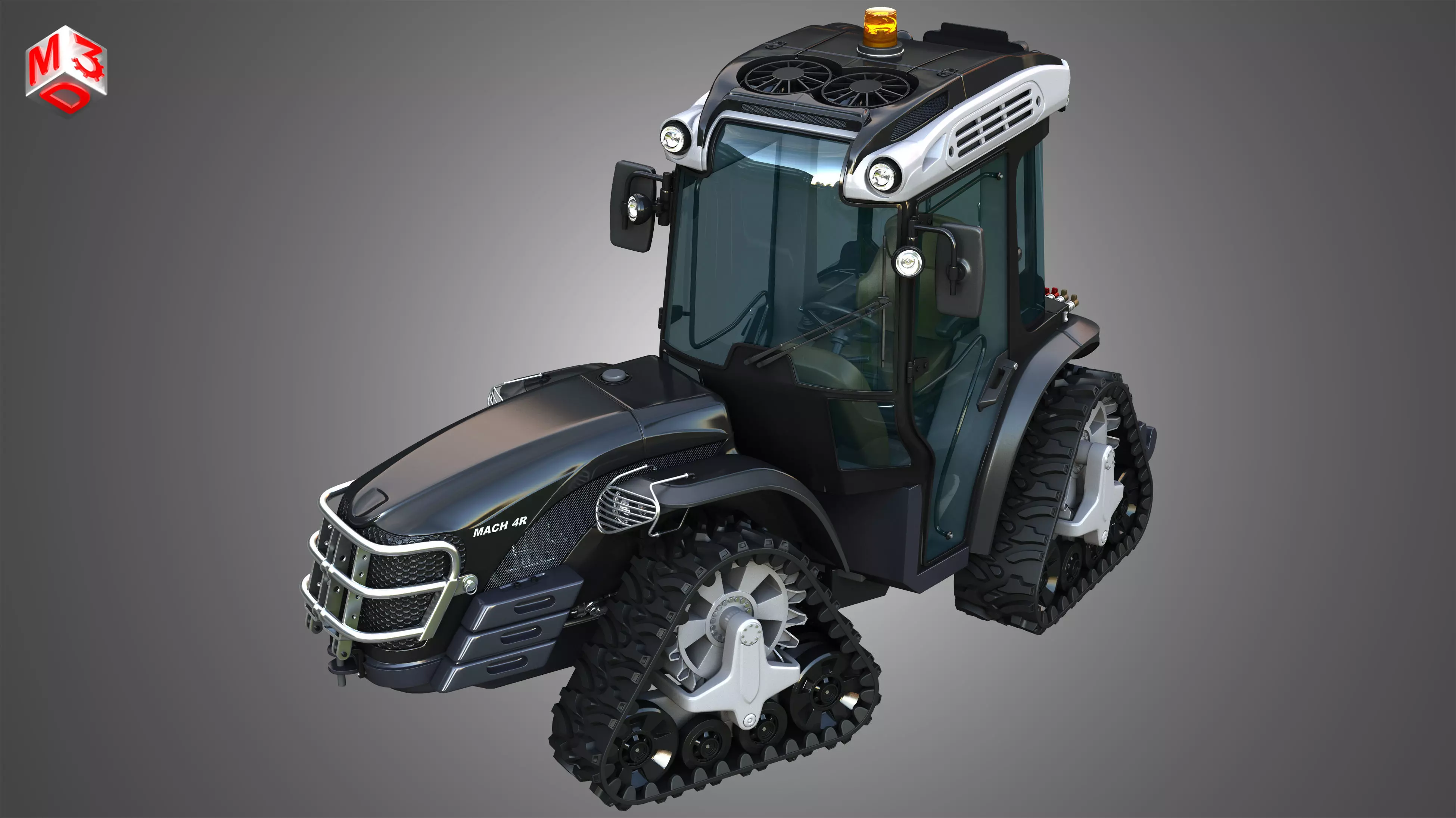 MACH 4 Tractor 3D model_24