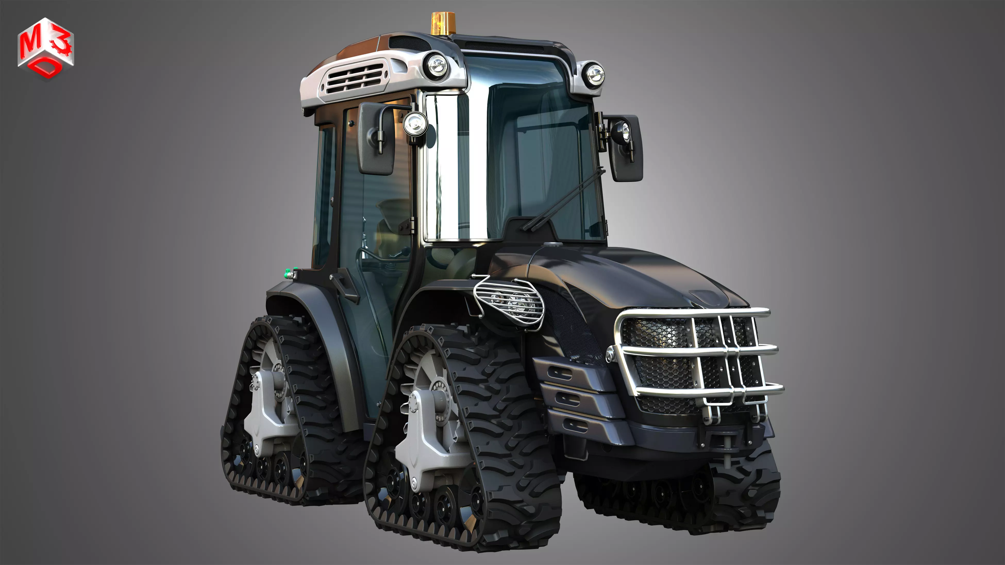 MACH 4 Tractor 3D model_14