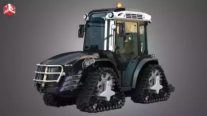 MACH 4 Tractor 3D model
