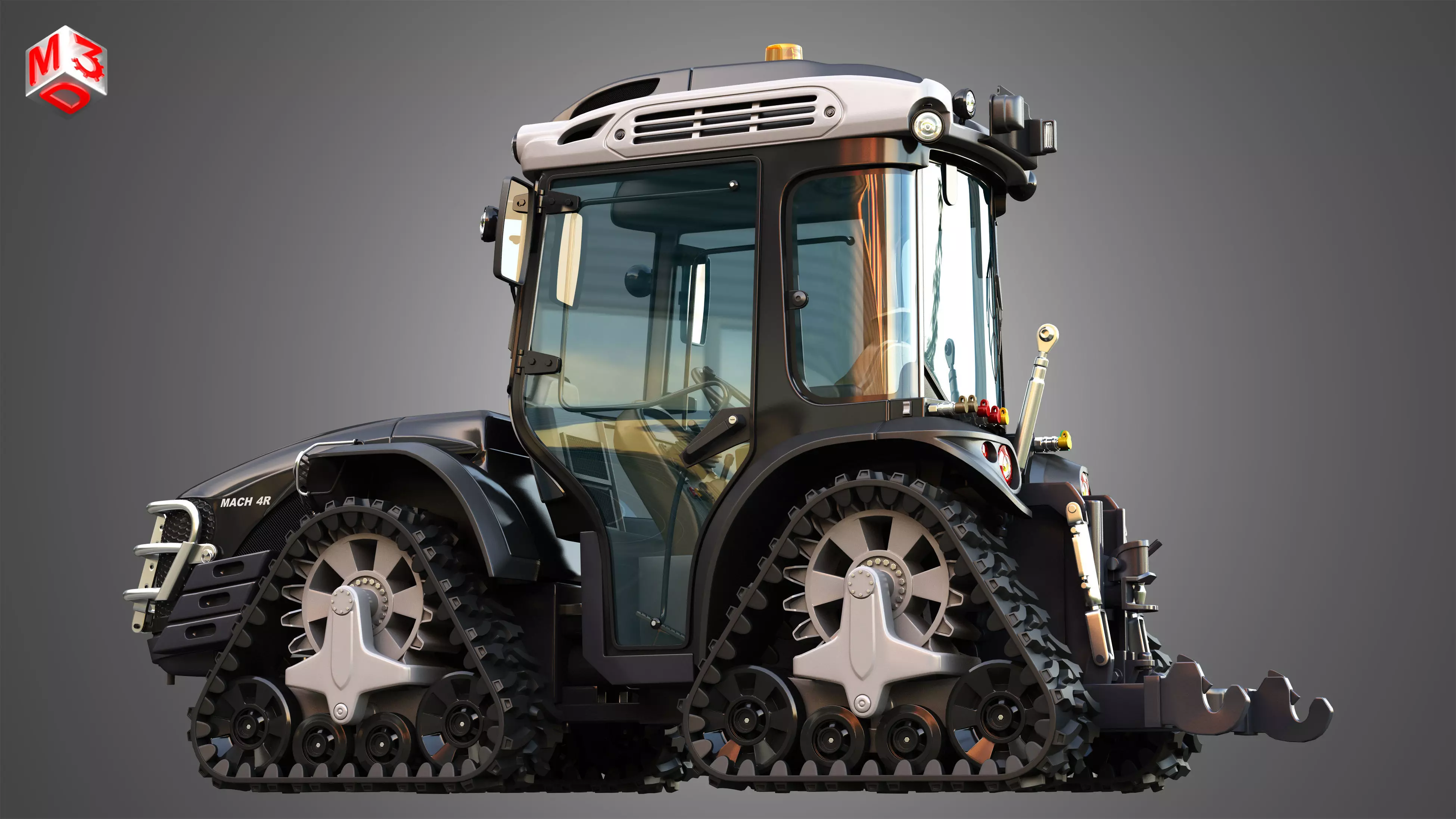 MACH 4 Tractor 3D model_11