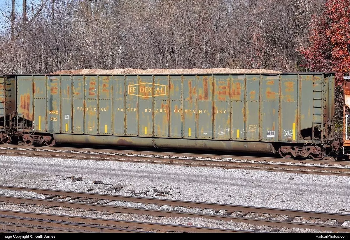 HO Johnstown America 8200 Cubic Foot Hi Capacity Woodchip Hopper 3D print model_8