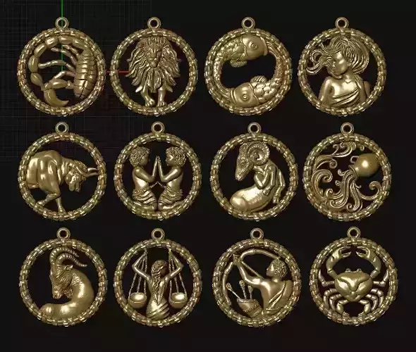 zbrush zodiac signs 