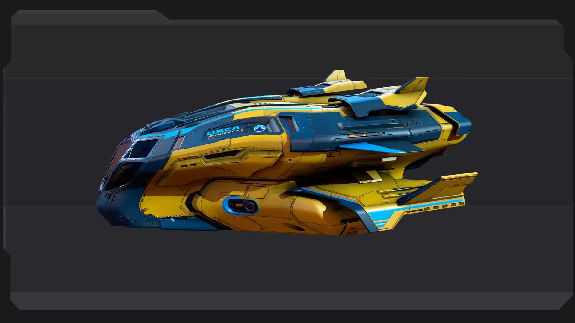 SF - ORCA Explorer Low-poly 3D model_3