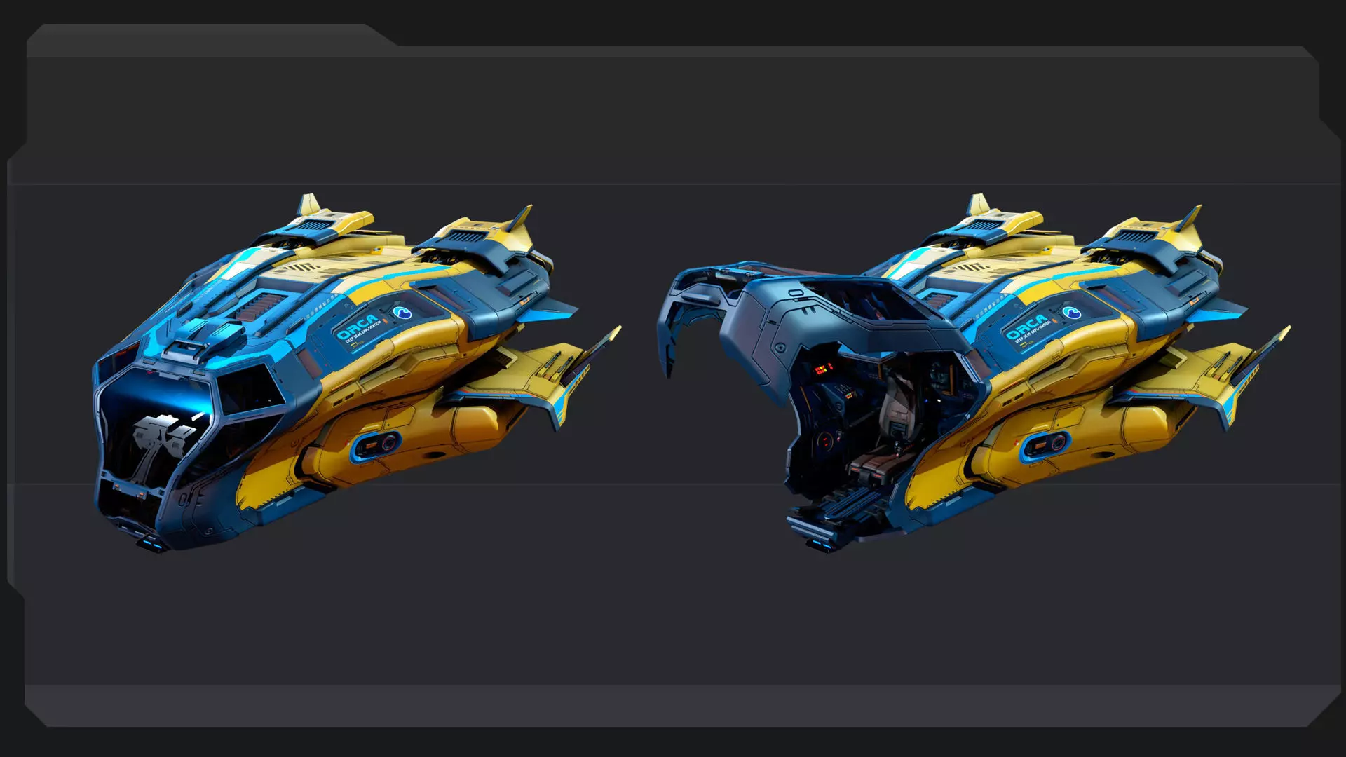 SF - ORCA Explorer Low-poly 3D model_7