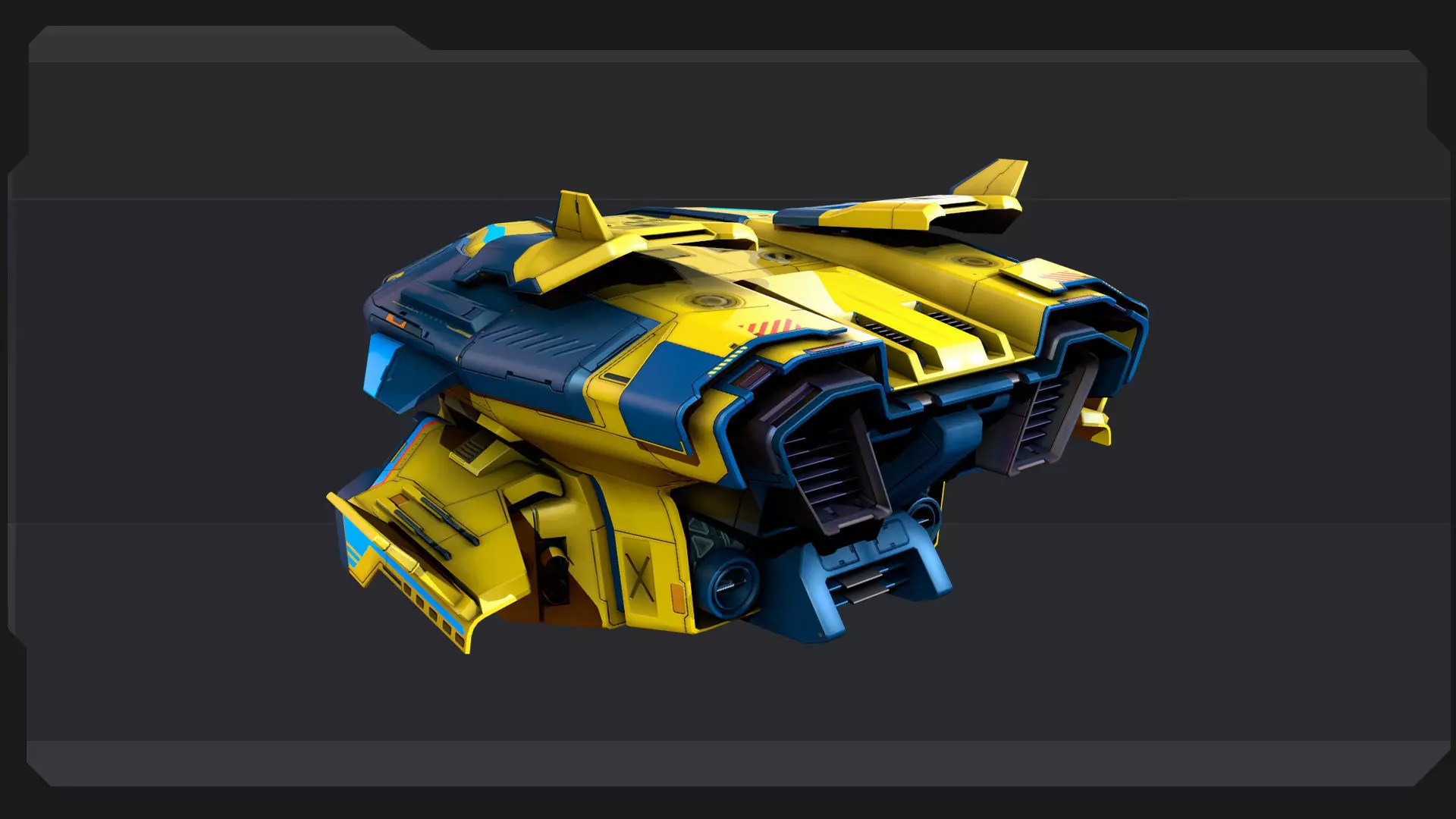 SF - ORCA Explorer Low-poly 3D model_6