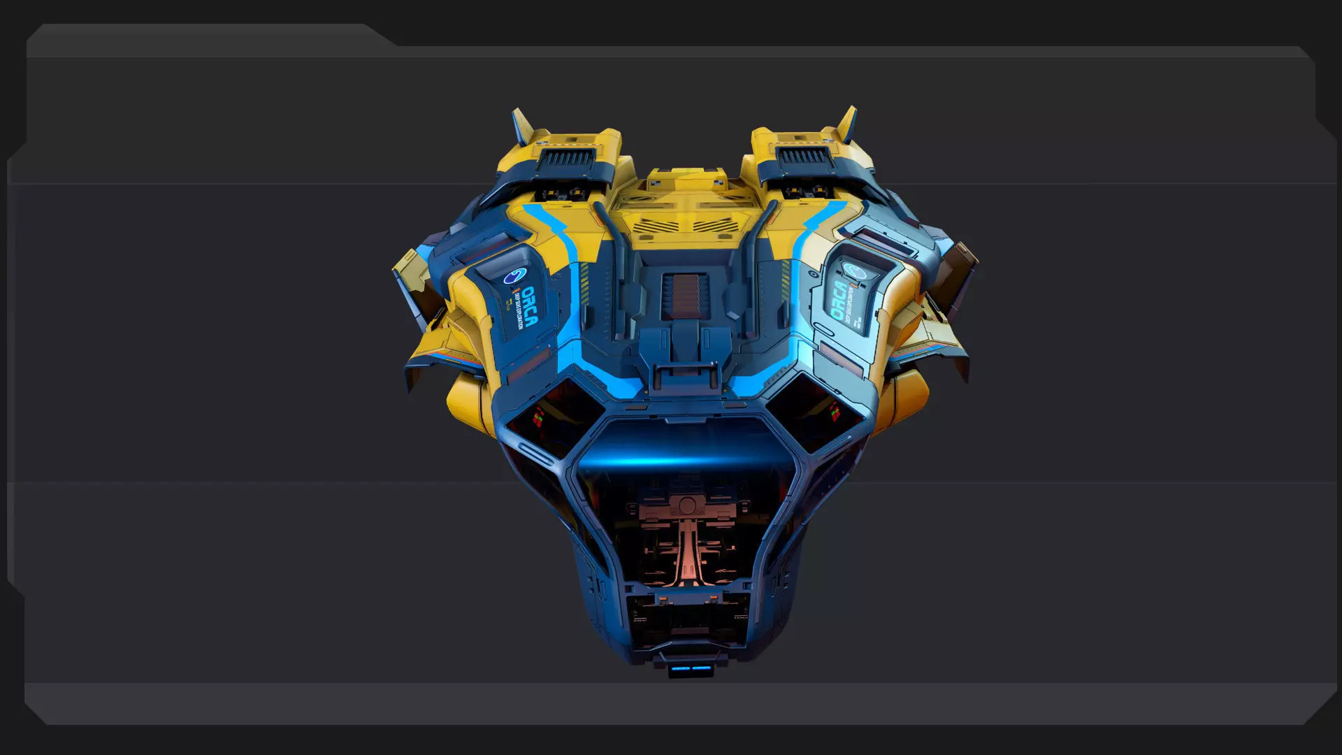 SF - ORCA Explorer Low-poly 3D model_4