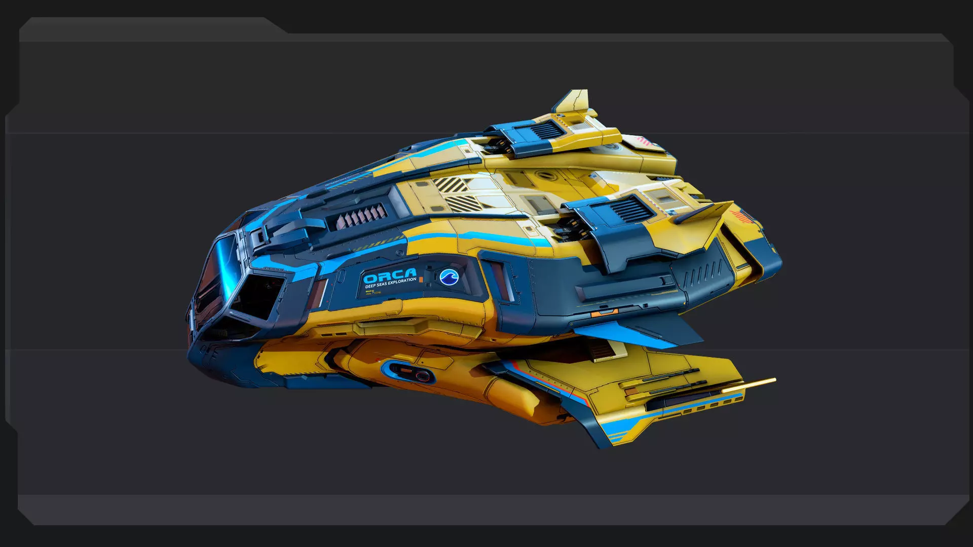 SF - ORCA Explorer Low-poly 3D model_5