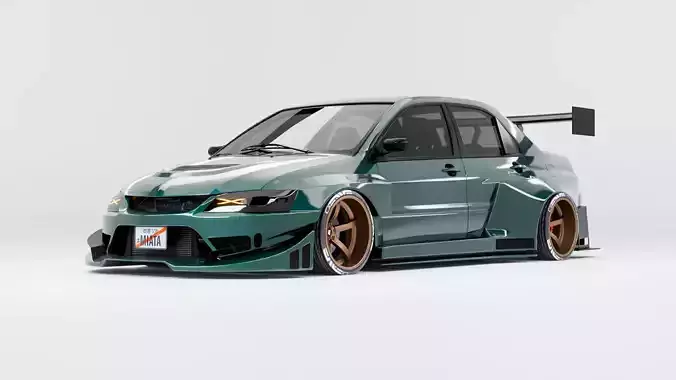 Mitsubishi Lancer Evolution  3D model