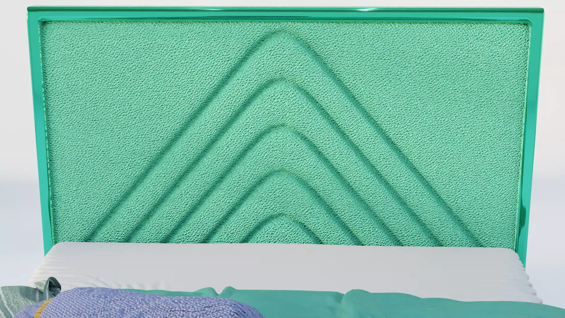  Vergil Spell Bed Low-poly 3D model_7