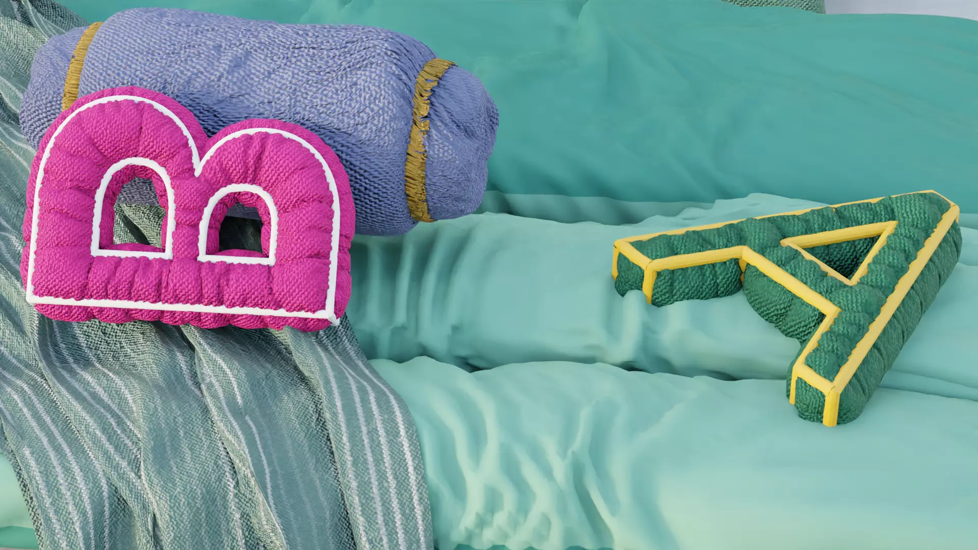  Vergil Spell Bed Low-poly 3D model_4