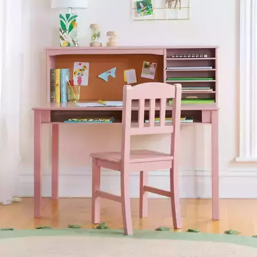 Desk and Chair Set Kids Media