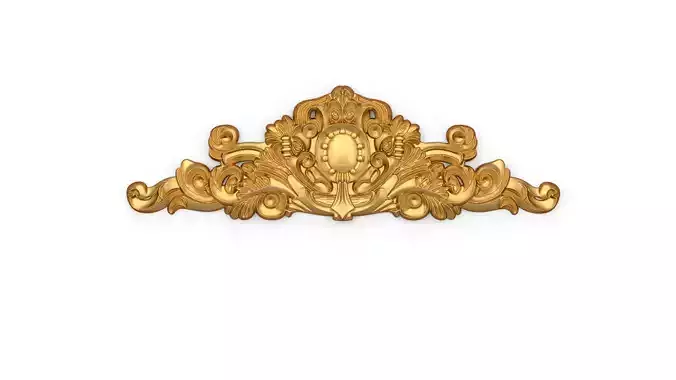 carved classic decorative ornament cnc 3d printing stl 55