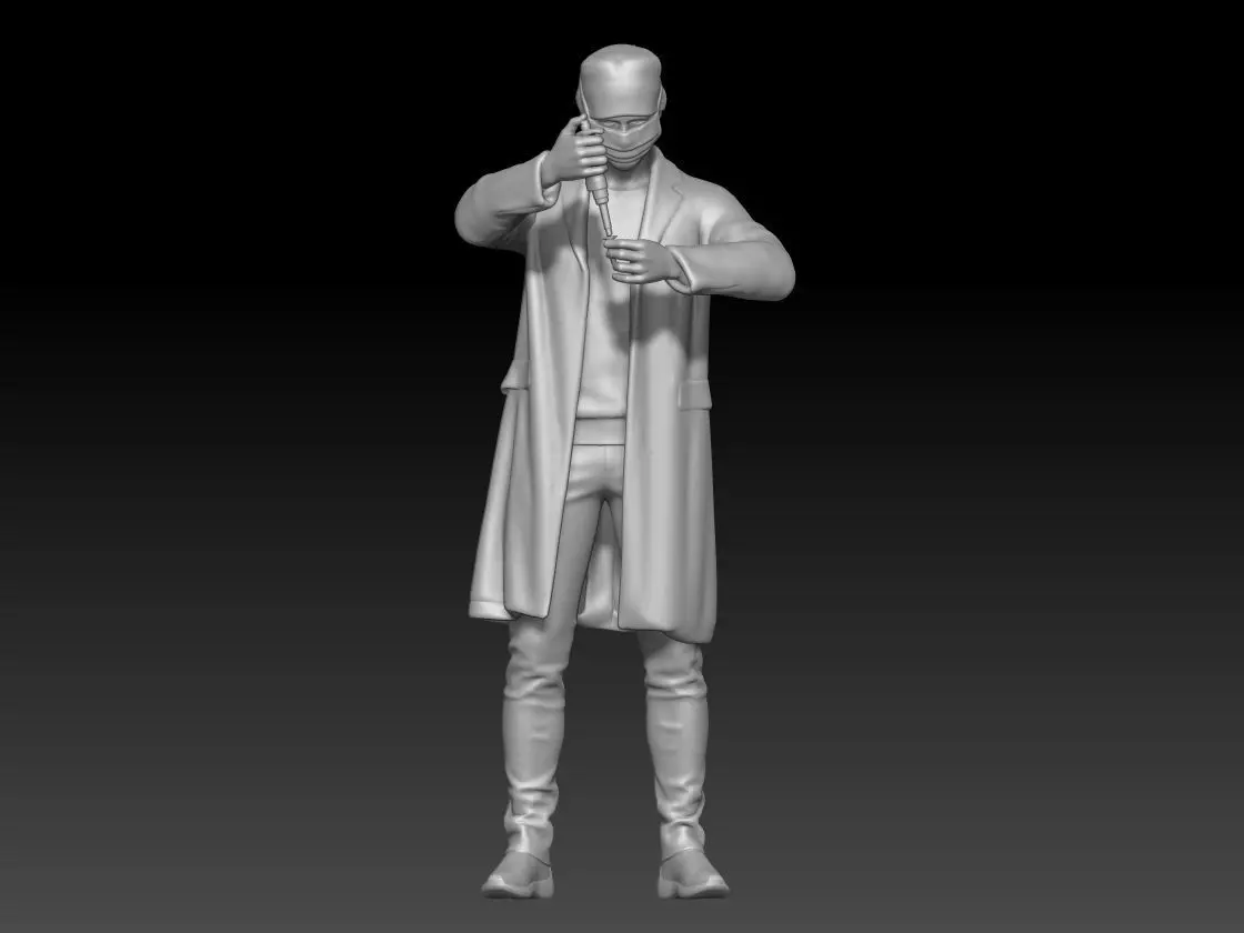 laboratory boy 2 3D print model