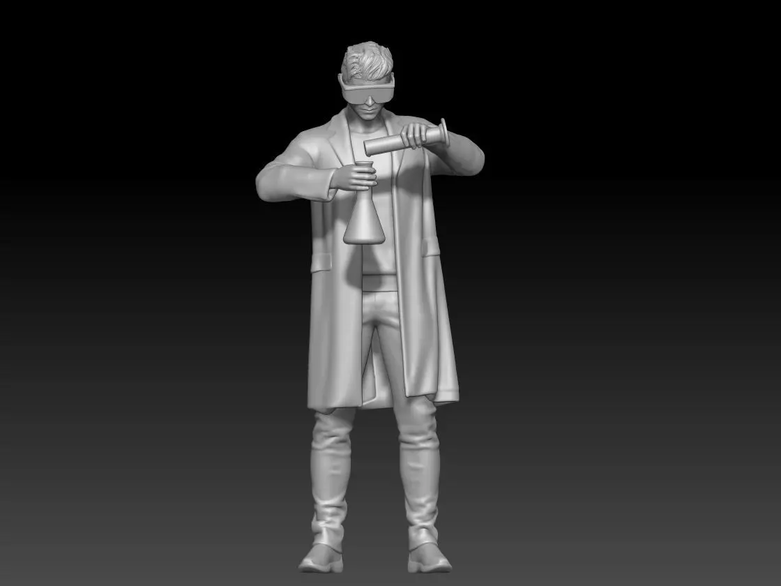 laboratory boy 3 3D print model