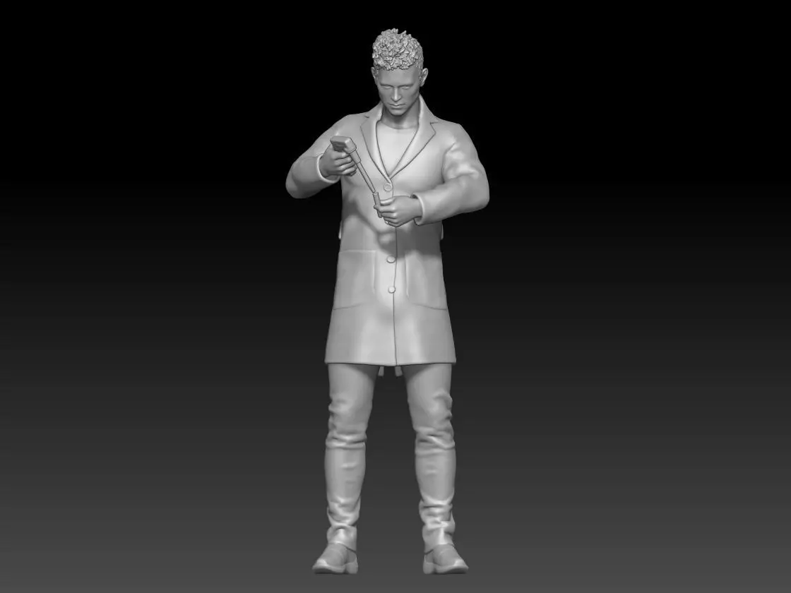 laboratory boy 4 3D print model