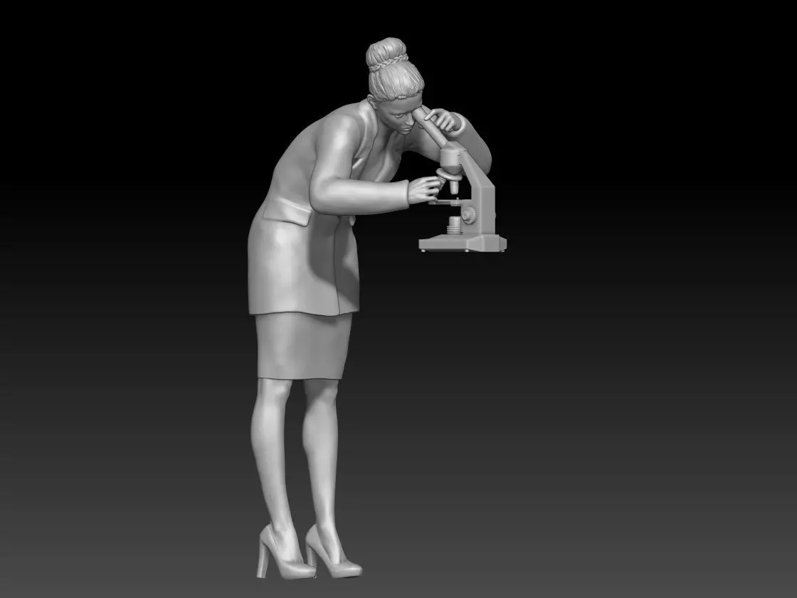 laboratory girl 2 3D print model