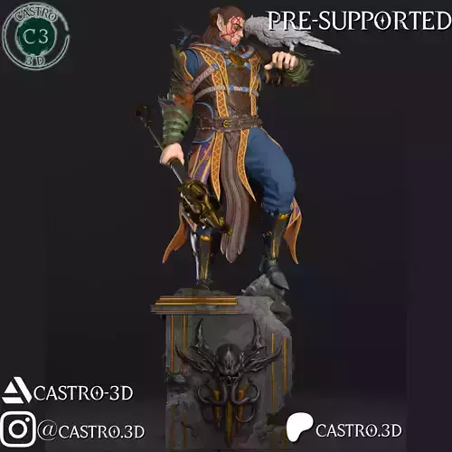 Halsin - BG3 Miniature Collection