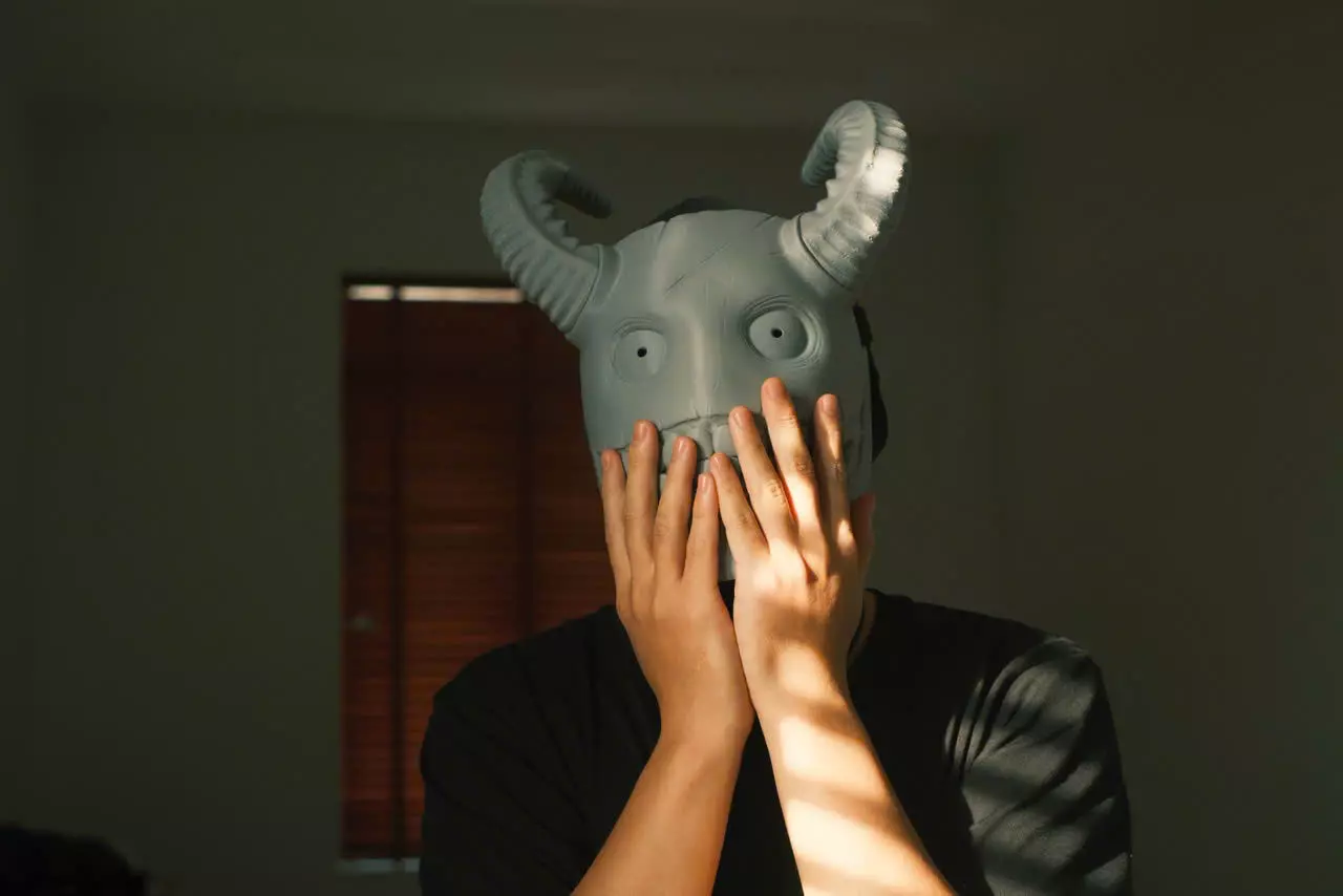 Scary Demon Smile Mask Test printed 3D print model_11