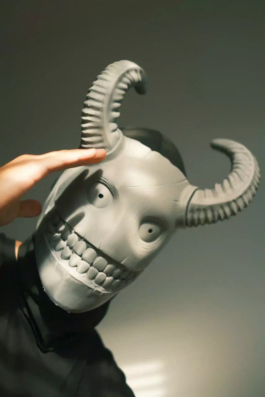 Scary Demon Smile Mask Test printed 3D print model_9