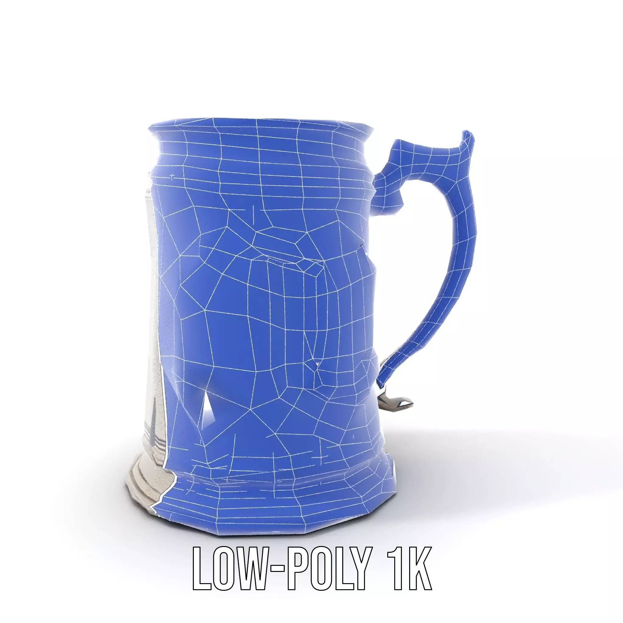 Silver Crest Tankard model pack Low-poly 3D model_17