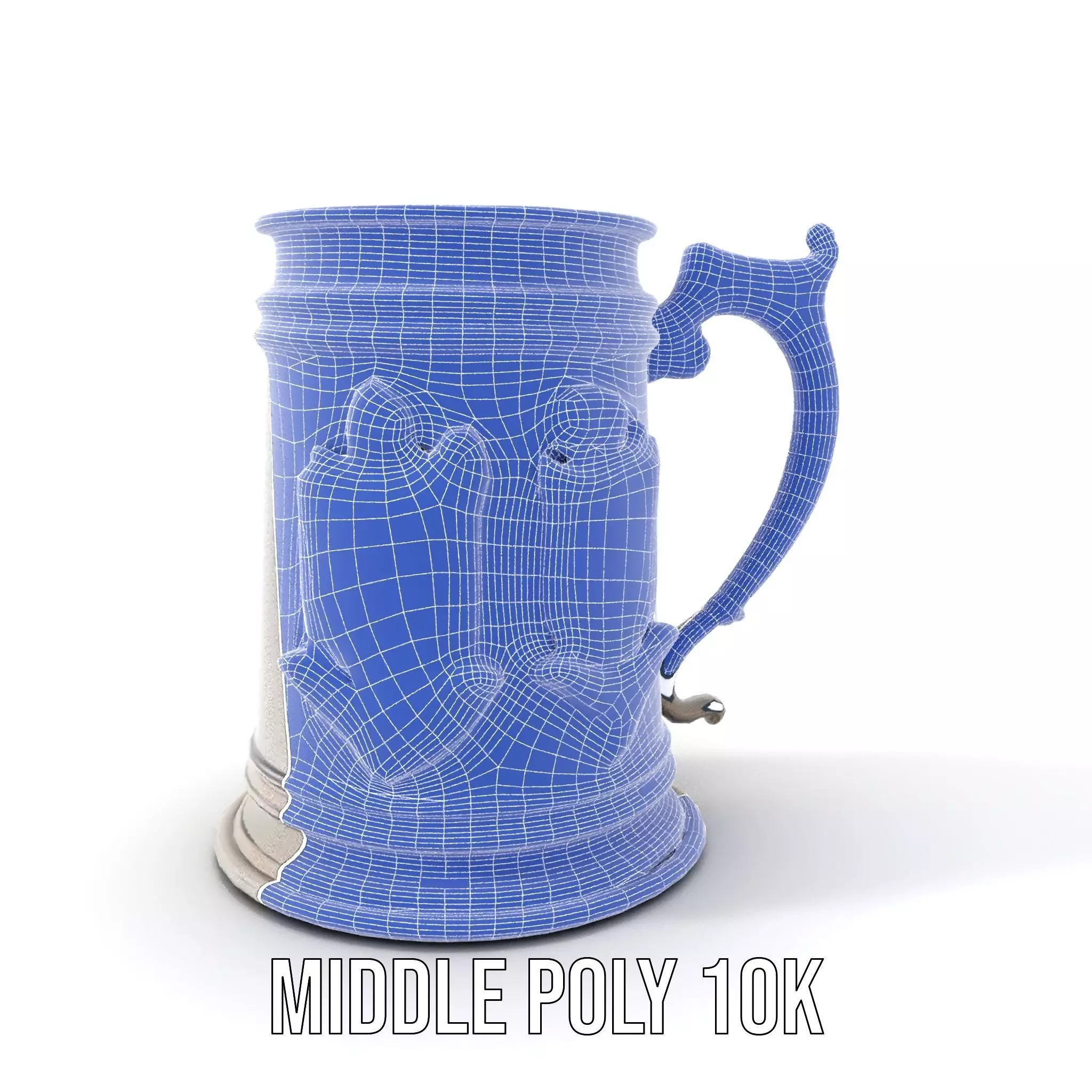 Silver Crest Tankard model pack Low-poly 3D model_14