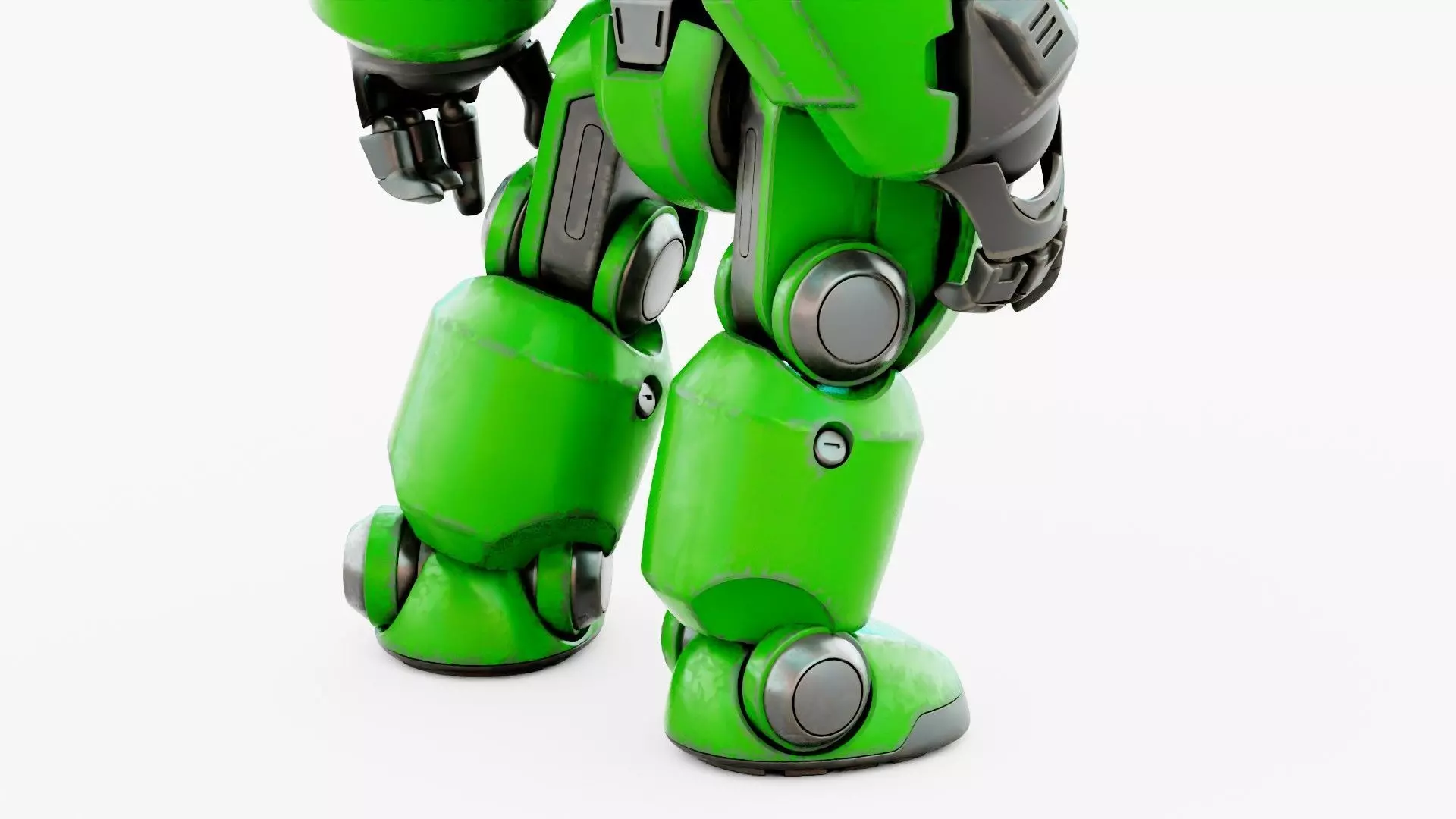 ROBO ZERO-A  Rigged for Unreal Engine - Unity - MIXAMO 3D model_26