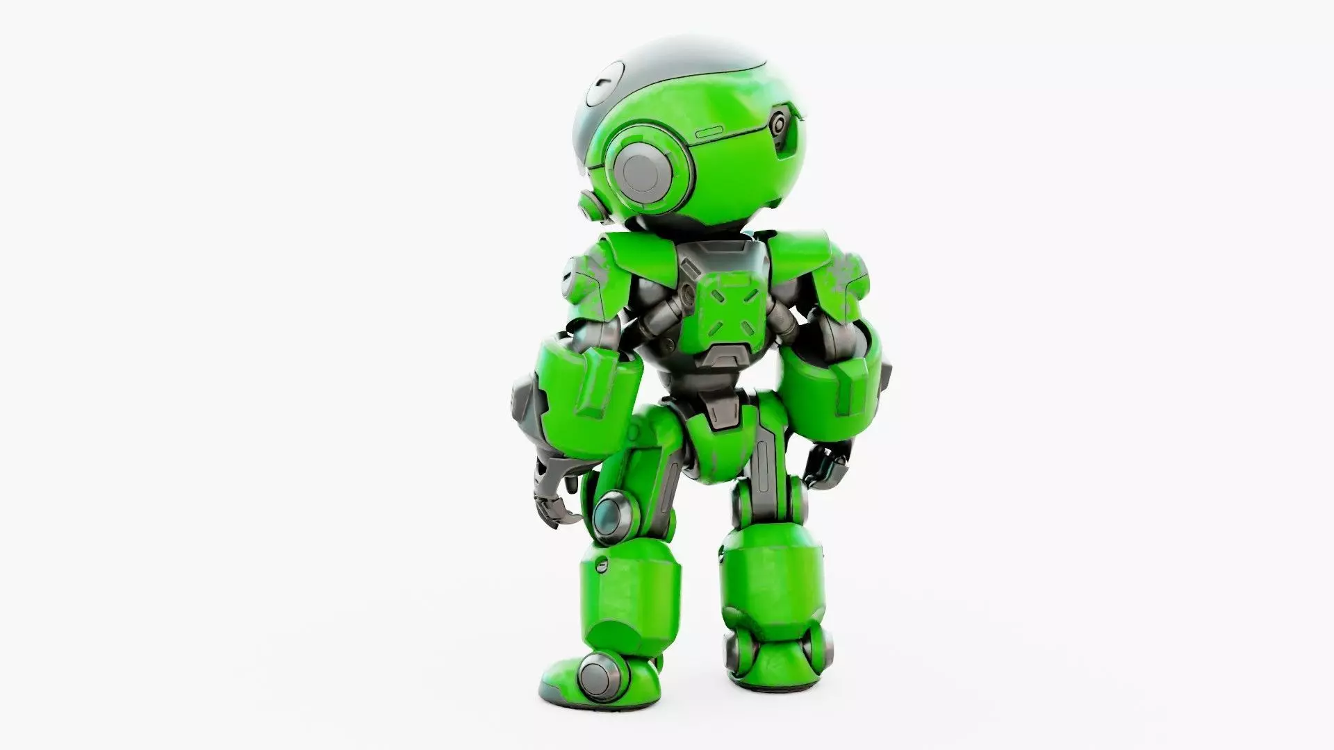 ROBO ZERO-A  Rigged for Unreal Engine - Unity - MIXAMO 3D model_15