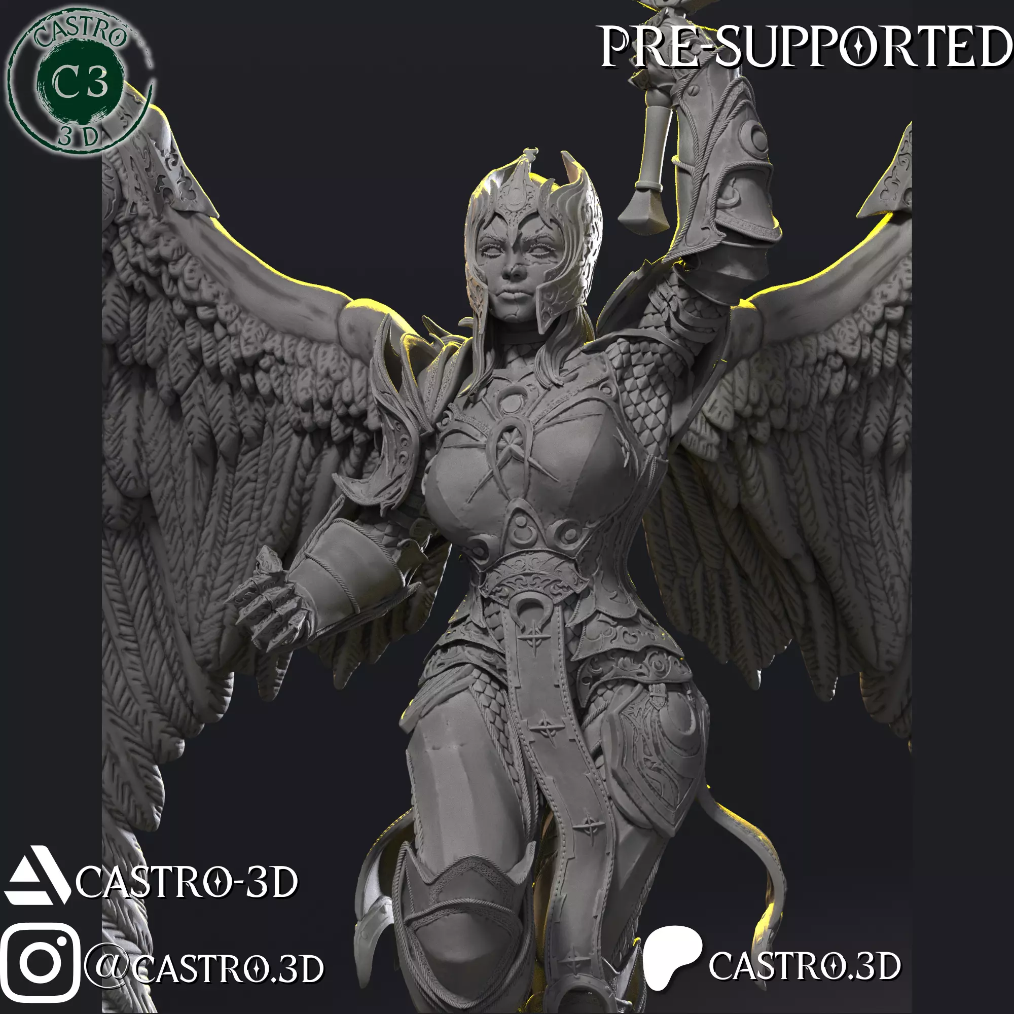 Dame Aylin - BG3 Miniature Collection 3D print model