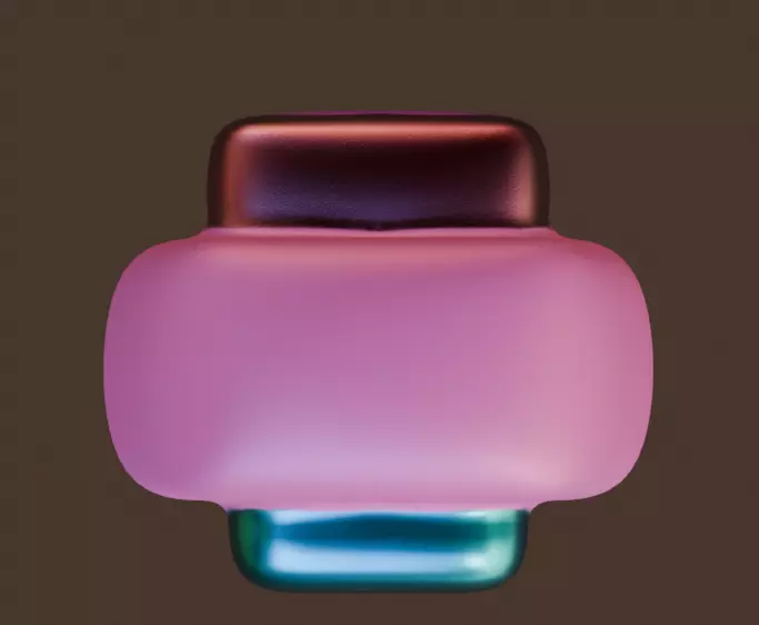 Amogus Pinky Low-poly 3D model_2