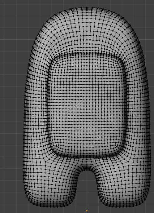 Amogus Pinky Low-poly 3D model_7