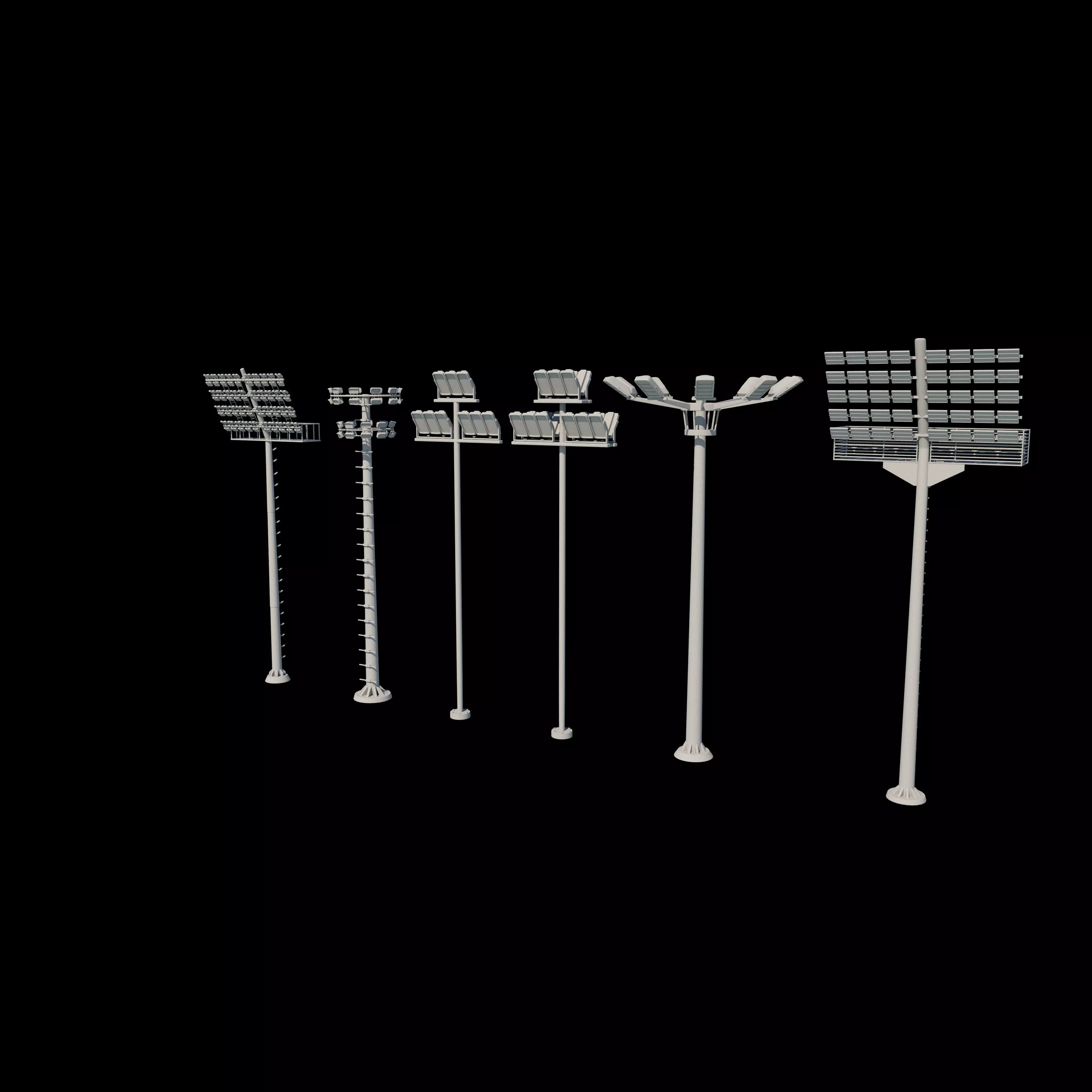 high mast light 3D model_17