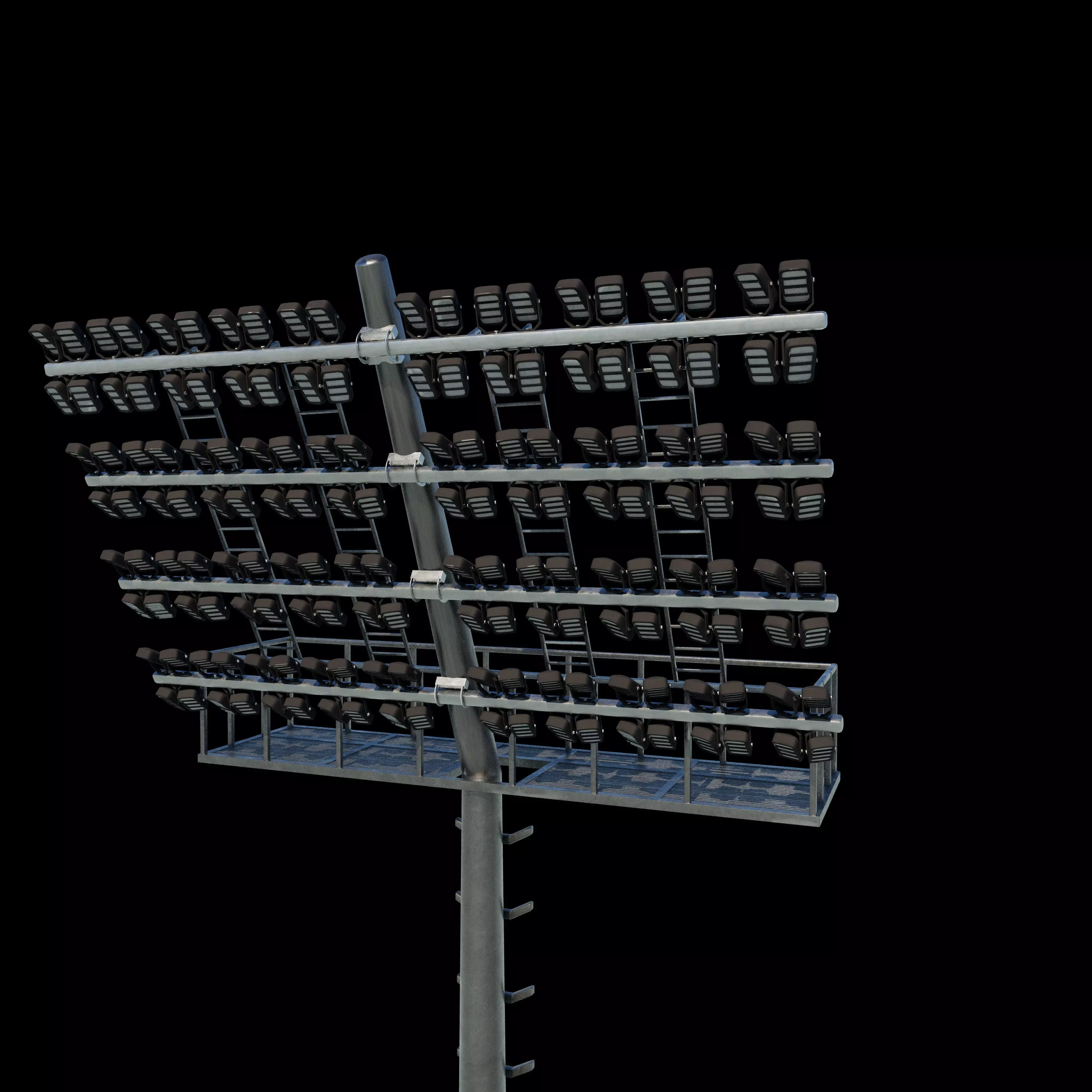 high mast light 3D model_10