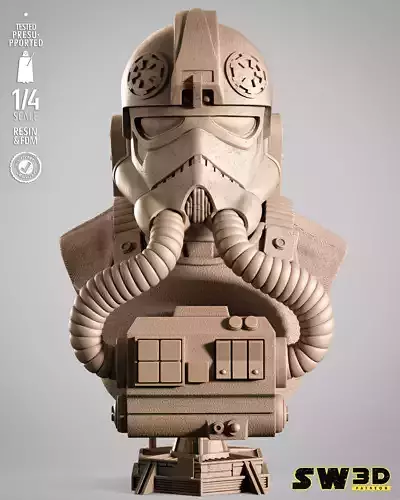 STAR WARS Elite Tie Fighter Portrait Bust