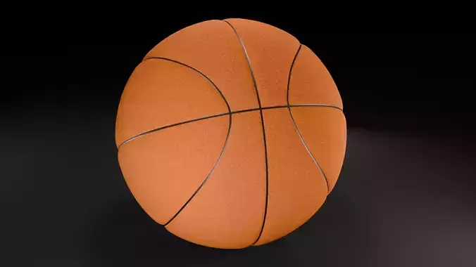 Low Poly Basketball
