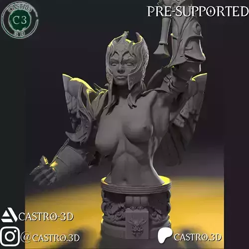 Dame Aylin NSFW - BG3 Bust Collection