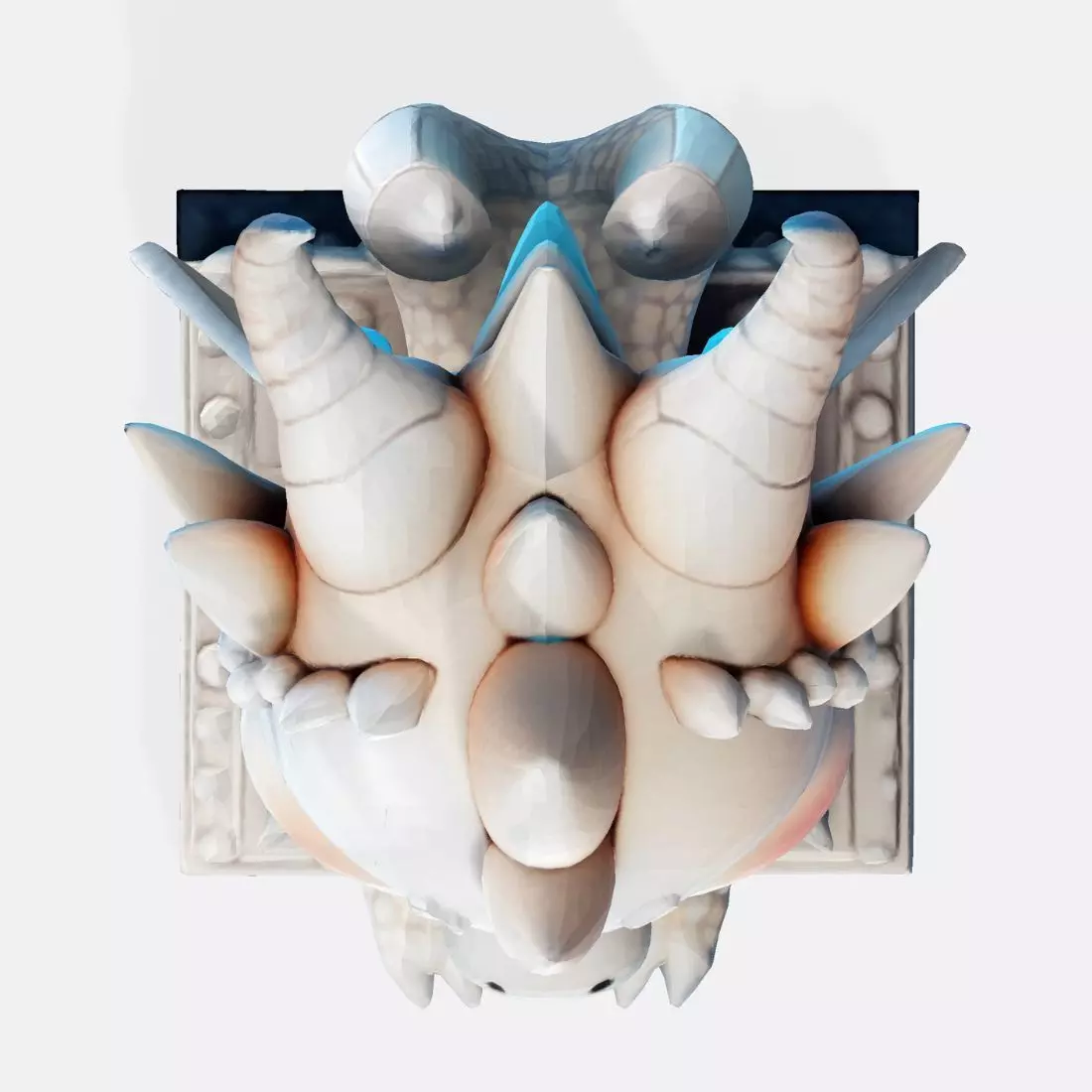 Cute Baby Dragon Figurine for Printing Anim Collectibles 3D model_14