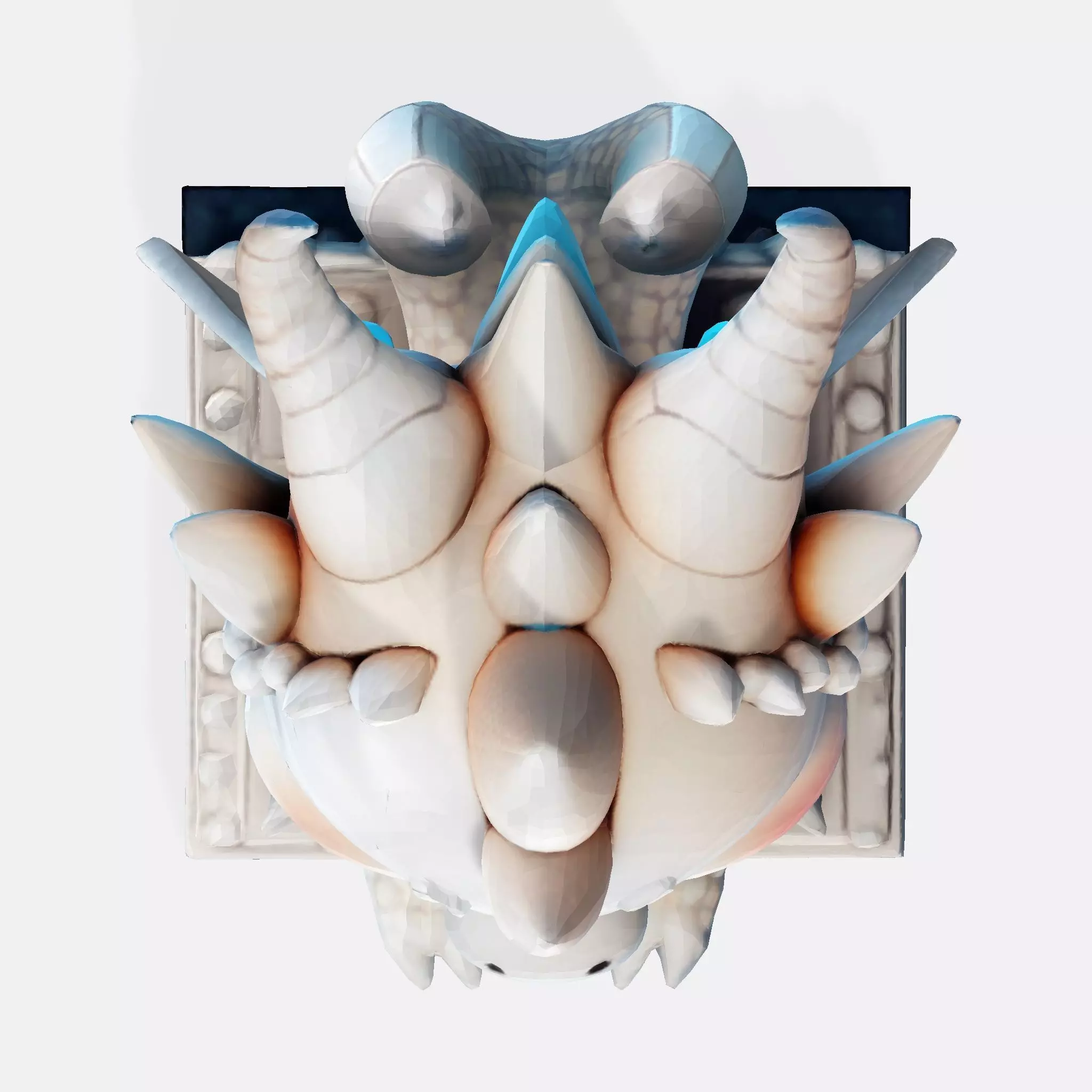 Cute Baby Dragon Figurine for Printing Anim Collectibles 3D model_16