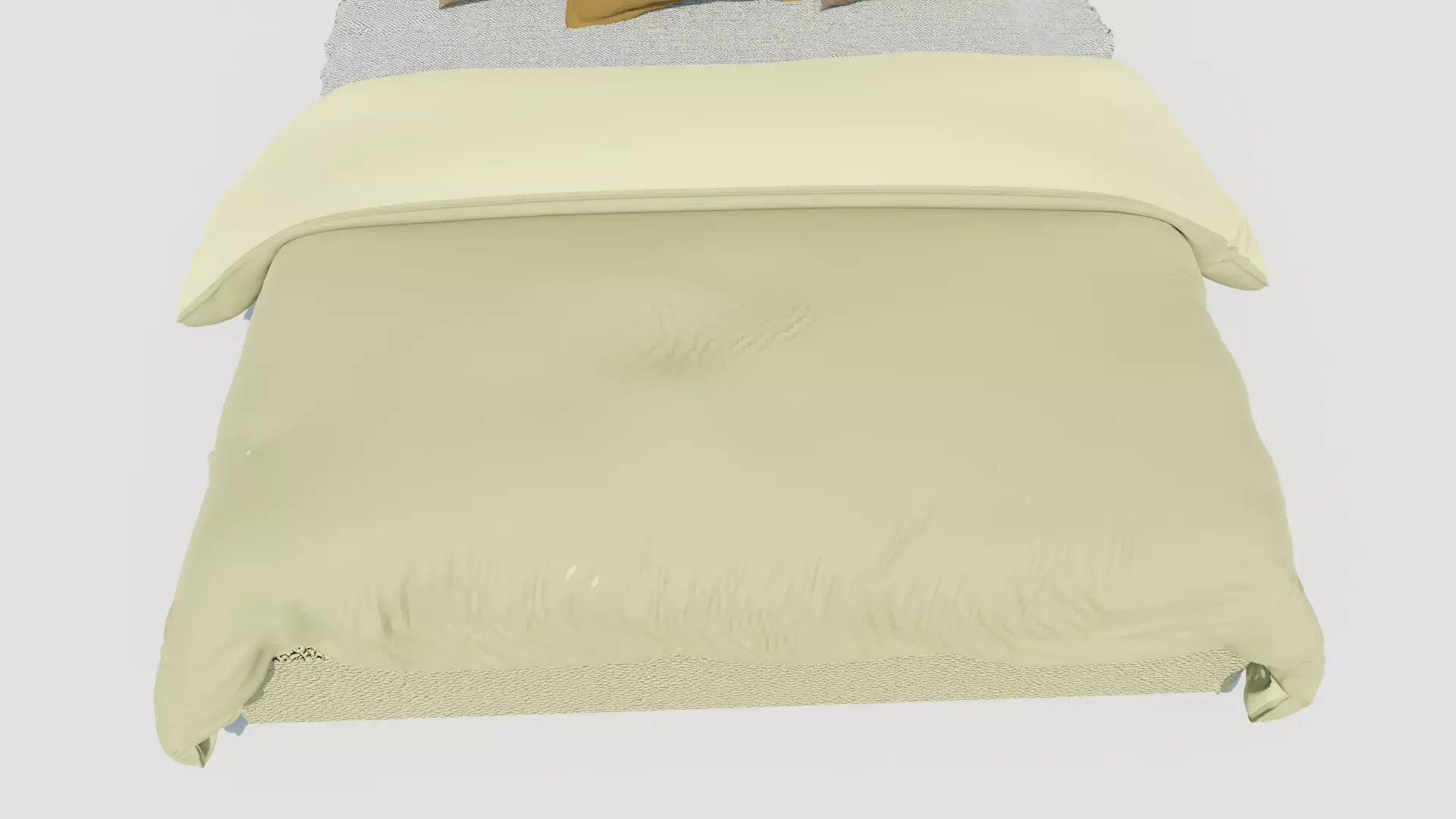 Ayla Mashriha Bed Low-poly 3D model_8